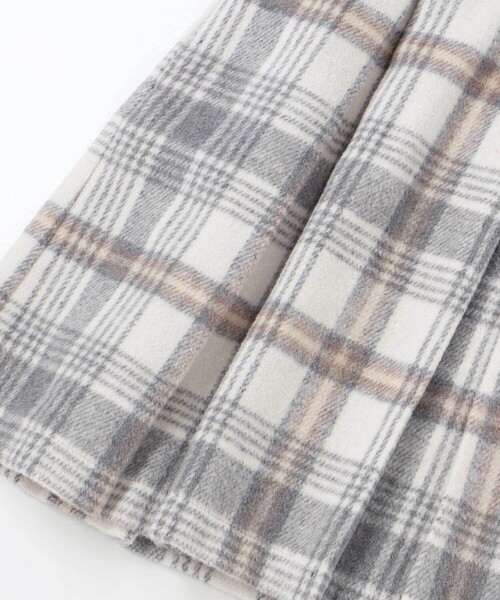 SLAP SLIP（スラップスリップ）の「【お揃い】襟付きタックスカートチェックジャンパースカート(90~130cm)（ジャンパースカート・キッズ・ボルドー/ベージュ・130cm/110cm/100cm/90cm/120cm）」の16枚目の写真