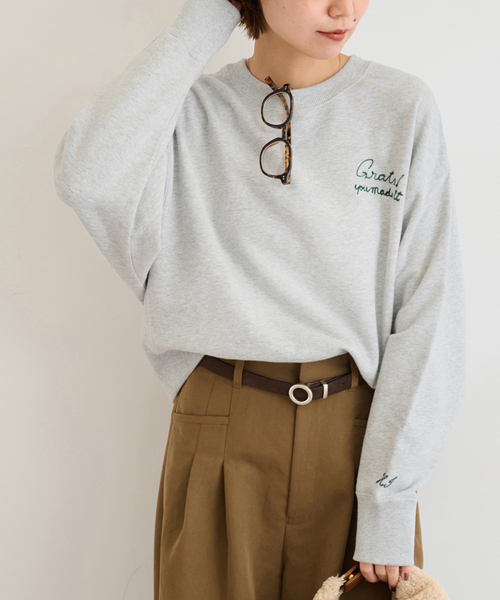 追加》刺繍ロゴスウェット（スウェット）｜JOURNAL STANDARD relume