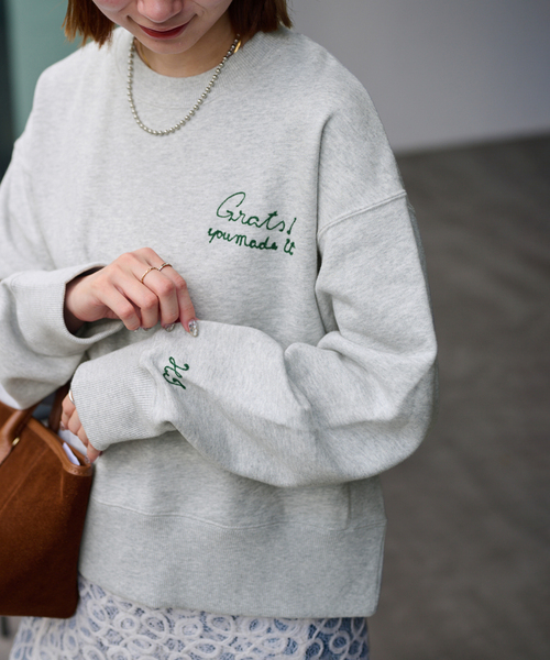 追加》刺繍ロゴスウェット（スウェット）｜JOURNAL STANDARD relume