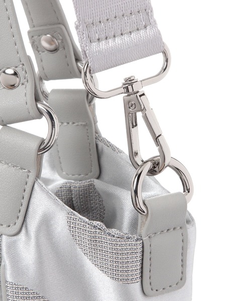 FOUND GOOD（ファウンドグッド）の「ドットタック2WAYバッグ（トートバッグ・レディース・グレー系5/ブラック/ピンク系2/ベージュ・FREE）」の10枚目の写真