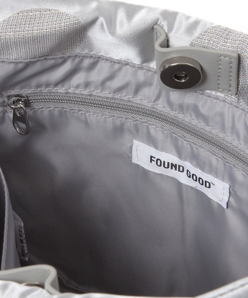 FOUND GOOD（ファウンドグッド）の「ドットタック2WAYバッグ（トートバッグ・レディース・グレー系5/ブラック/ピンク系2/ベージュ・FREE）」の15枚目の写真