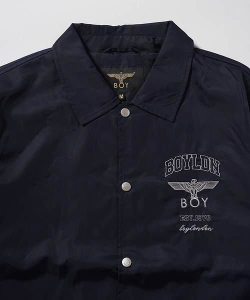 BOY LONDON(ボーイロンドン)の「【BOY LONDON】BOY Embroidery Simple Coach Jacket(ナイロンジャケット・メンズ・ブルー・X-LARGE/LARGE/MEDIUM)」の8枚目の写真