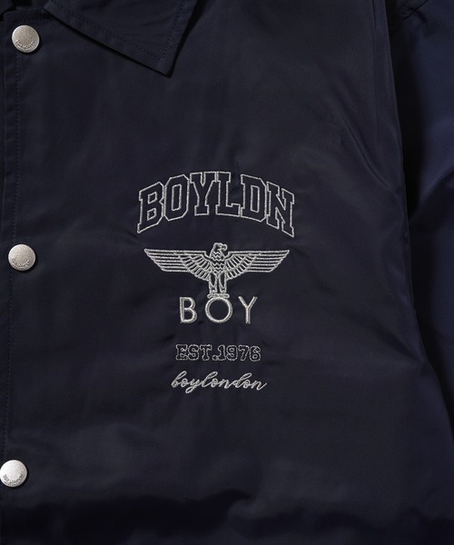 BOY LONDON(ボーイロンドン)の「【BOY LONDON】BOY Embroidery Simple Coach Jacket(ナイロンジャケット・メンズ・ブルー・X-LARGE/LARGE/MEDIUM)」の9枚目の写真