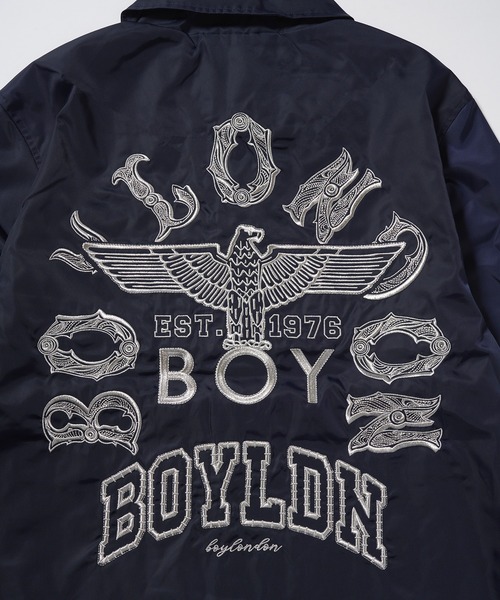 BOY LONDON(ボーイロンドン)の「【BOY LONDON】BOY Embroidery Simple Coach Jacket(ナイロンジャケット・メンズ・ブルー・X-LARGE/LARGE/MEDIUM)」の13枚目の写真
