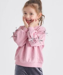 キッズのスウェット（ピンク/桃色系・リボン）ファッション通販 - ZOZOTOWN