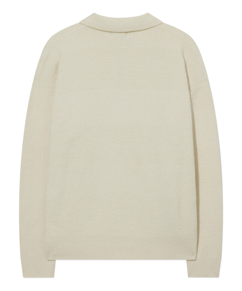 COVERNAT（カバーナット）の「カラーハーフジップニット アイボリー（その他トップス・レディース・その他・SMALL/MEDIUM/LARGE/X-LARGE/XX-LARGE）」の3枚目の写真