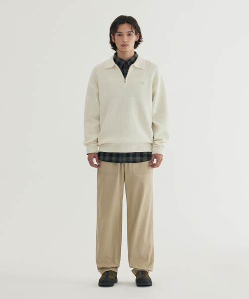 COVERNAT（カバーナット）の「カラーハーフジップニット アイボリー（その他トップス・レディース・その他・SMALL/MEDIUM/LARGE/X-LARGE/XX-LARGE）」の4枚目の写真