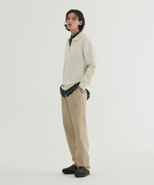 COVERNAT（カバーナット）の「カラーハーフジップニット アイボリー（その他トップス・レディース・その他・SMALL/MEDIUM/LARGE/X-LARGE/XX-LARGE）」の5枚目の写真