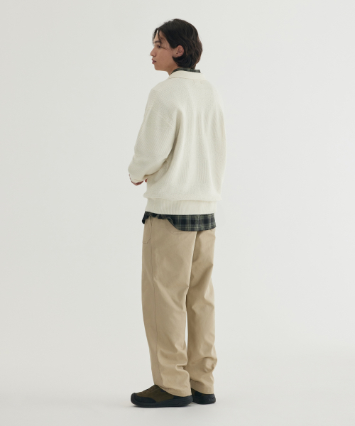 COVERNAT（カバーナット）の「カラーハーフジップニット アイボリー（その他トップス・レディース・その他・SMALL/MEDIUM/LARGE/X-LARGE/XX-LARGE）」の6枚目の写真