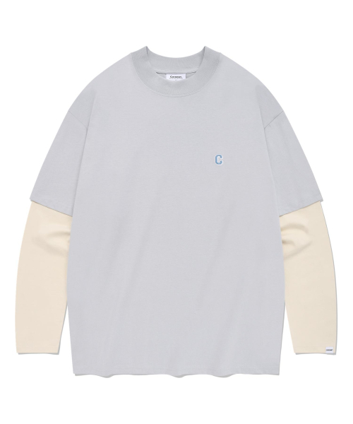 COVERNAT(カバーナット)の「レイヤードロングスリーブスカイブルー(Tシャツ/カットソー・レディース・その他・LARGE/MEDIUM/SMALL/X-LARGE)」の1枚目の写真