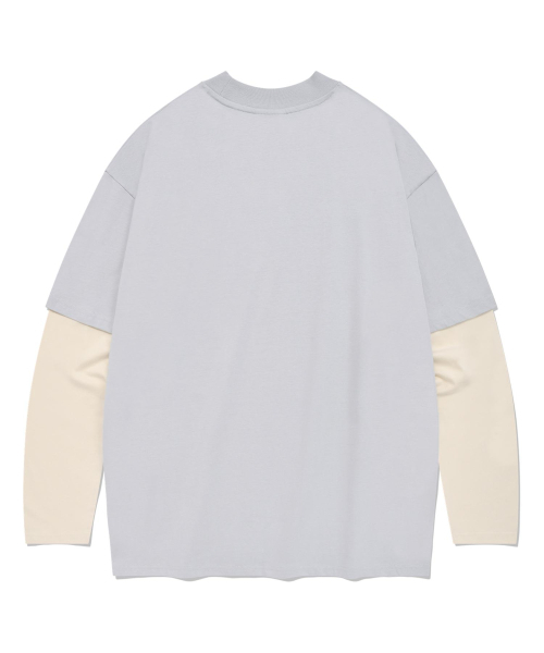 COVERNAT(カバーナット)の「レイヤードロングスリーブスカイブルー(Tシャツ/カットソー・レディース・その他・LARGE/MEDIUM/SMALL/X-LARGE)」の2枚目の写真