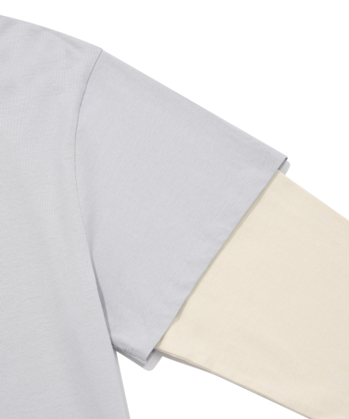 COVERNAT(カバーナット)の「レイヤードロングスリーブスカイブルー(Tシャツ/カットソー・レディース・その他・LARGE/MEDIUM/SMALL/X-LARGE)」の5枚目の写真
