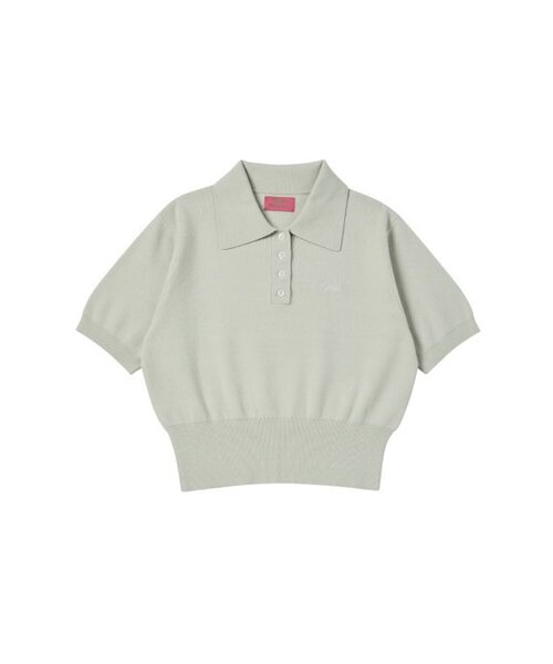 NYXX（エヌワイエックスエックス）の「BASIC KNITTED POLO SHIRT BEIGE（ニット/セーター・レディース・その他・FREE）」の2枚目の写真