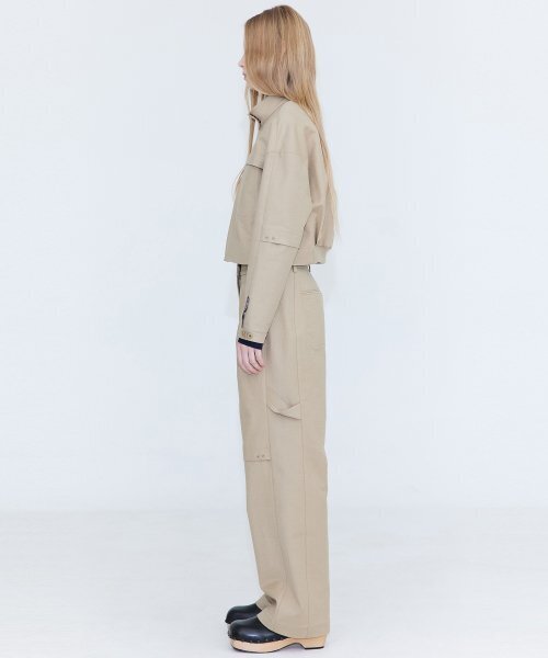 WNDERKAMMER(ブンダーカンマー)の「コットンカーゴパンツ_ベージュ(その他パンツ・レディース・その他・MEDIUM/SMALL/X-SMALL)」の2枚目の写真