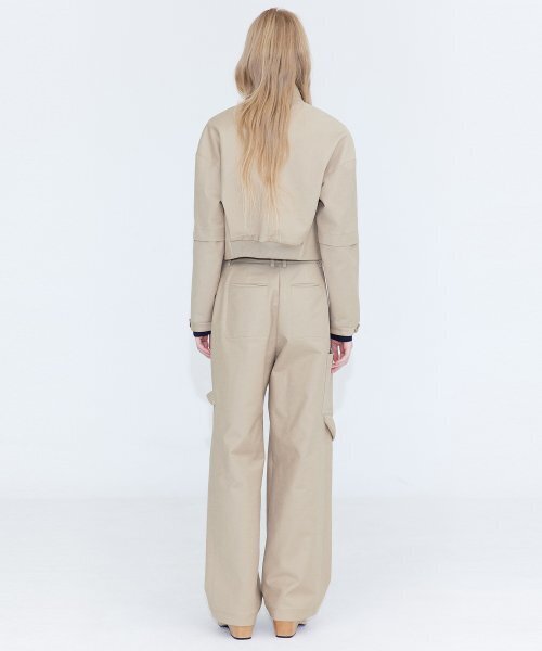 WNDERKAMMER(ブンダーカンマー)の「コットンカーゴパンツ_ベージュ(その他パンツ・レディース・その他・MEDIUM/SMALL/X-SMALL)」の8枚目の写真