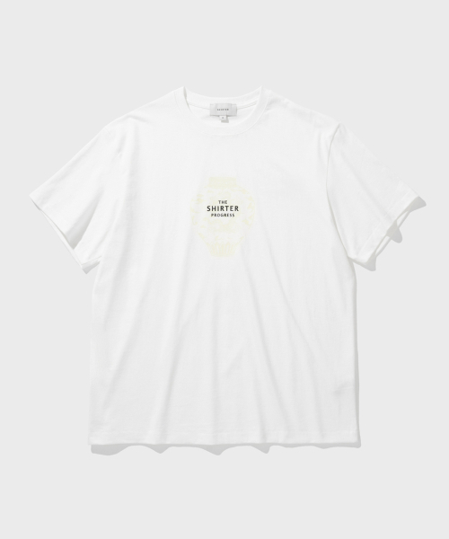 SHIRTER(シャーター)の「CHEONGHWA BAEKJA T-SHIRT (WHITE)(Tシャツ/カットソー・メンズ・その他・SMALL/MEDIUM/LARGE)」の1枚目の写真