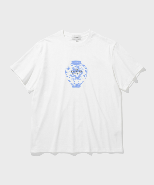SHIRTER(シャーター)の「CHEONGHWA BAEKJA T-SHIRT (WHITE)(Tシャツ/カットソー・メンズ・その他・SMALL/MEDIUM/LARGE)」の2枚目の写真