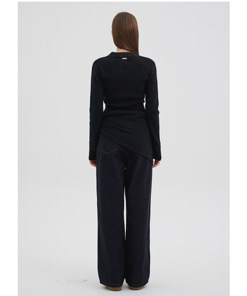 MICANE（ミケーネ）の「スネル ストレートフィット ローデニムパンツ_M（デニムパンツ・レディース・ブルー/ダークインディゴブルー・SMALL/MEDIUM/LARGE/X-LARGE/XX-LARGE/X-SMALL）」の10枚目の写真