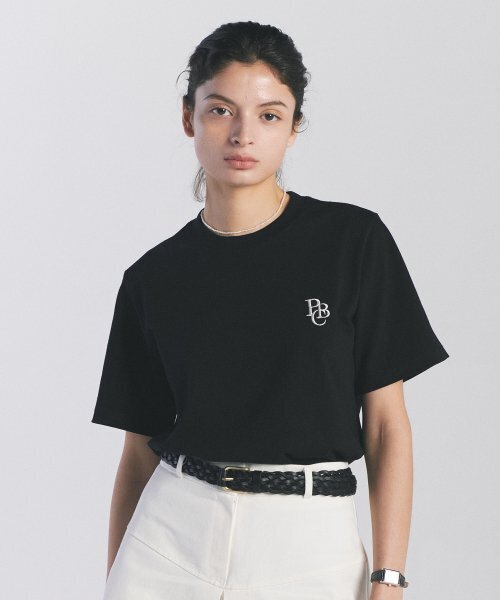 PAPERBOY(ペーパーボーイ)の「バイオシルケットPBC半袖Tシャツ-ブラック(Tシャツ/カットソー・レディース・その他・FREE)」の1枚目の写真