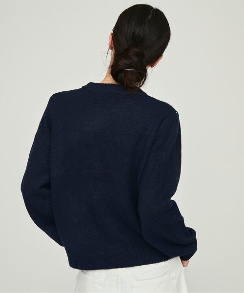 Argyle Pattern Knit Cardigan / アーガイルパターンニット