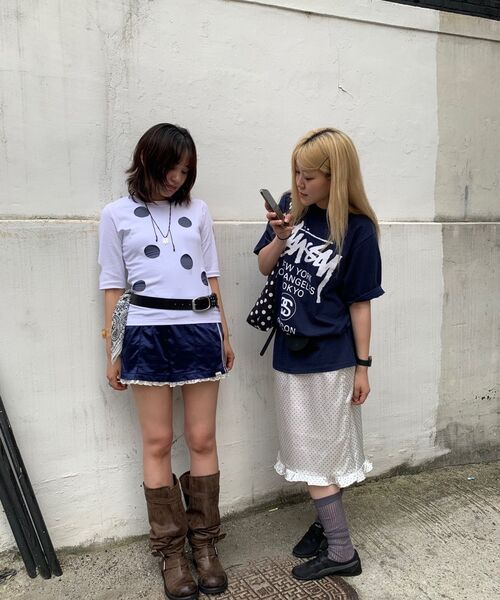 Majournee(マジョネ)の「FRILL LAYERED MIDI SKIRT_WHITE(スカート・レディース・その他・OS)」の3枚目の写真