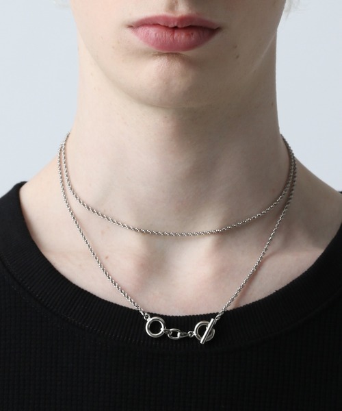 HARE（ハレ）の「【MADE IN JAPAN】URBAN LACEマルチネックレス(HARE)（ネックレス・メンズ・シルバー・FREE）」の10枚目の写真