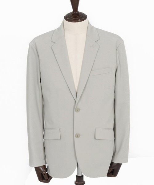 CALL&RESPONSE（コールアンドレスポンス）の「mj11303- テーラードJK-NOBIRU P ジャケット(261-1101-03)（テーラードジャケット・メンズ・グレイッシュベージュ/ブラック・5/4/2/1）」の15枚目の写真