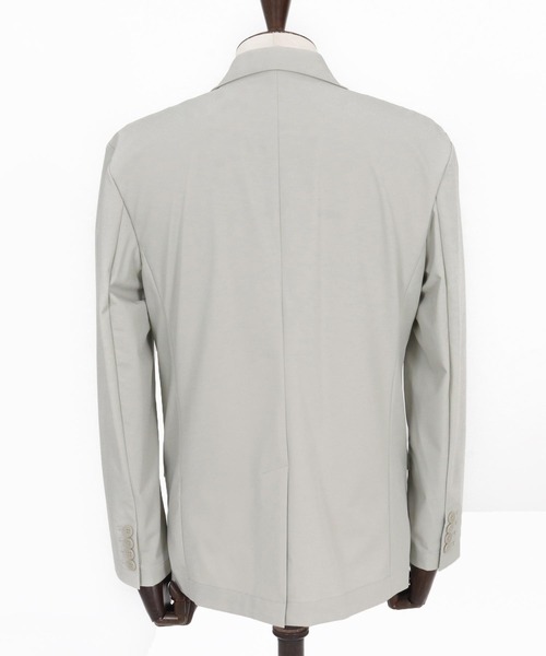 CALL&RESPONSE（コールアンドレスポンス）の「mj11303- テーラードJK-NOBIRU P ジャケット(261-1101-03)（テーラードジャケット・メンズ・グレイッシュベージュ/ブラック・5/4/2/1）」の16枚目の写真