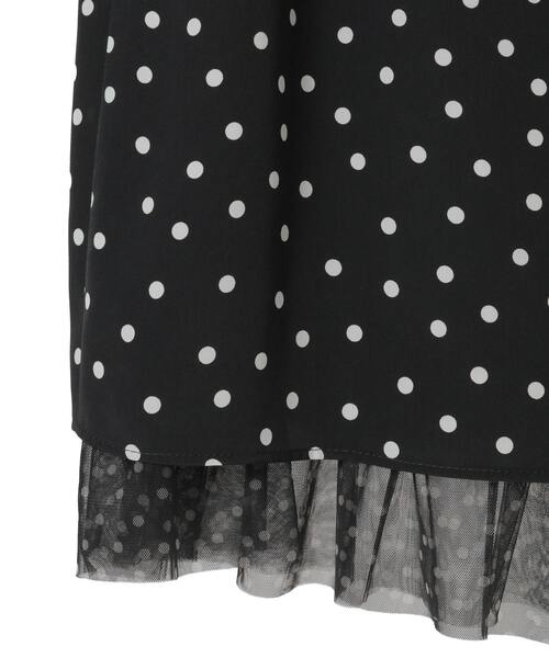Tiara（ティアラ）の「ドットプリントフリルスカート（スカート・レディース・ホワイト/ブラック・2/3）」の16枚目の写真