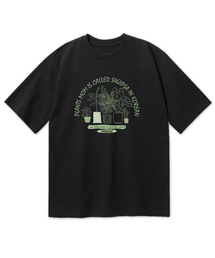 シクチプサ オーバーサイズ 半袖Tシャツ [ブラック]