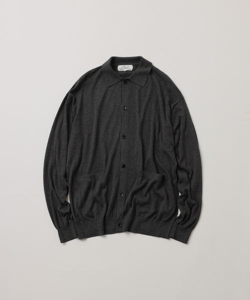 【FOLL / フォル】silk cashmere wardrobe cardigan