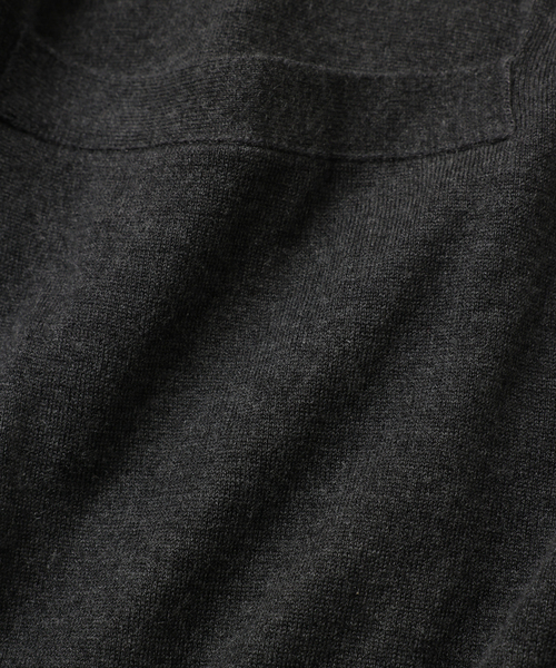 UNFOLLOW（アンフォロー）の「【FOLL / フォル】silk cashmere wardrobe cardigan（カーディガン/ボレロ・メンズ・グレー・3/2）」の7枚目の写真