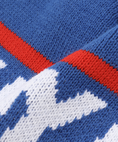 ONLY NY（オンリーニューヨーク）の「ONLY NY / オンリーニューヨーク NY Speed Logo Skullcap Beanie（ニットキャップ/ビーニー・メンズ・ブラック/ブルー・FREE）」の5枚目の写真