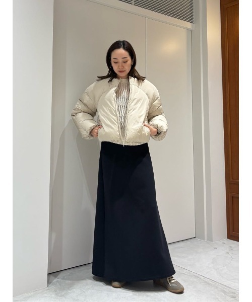 ESTNATION(エストネーション)の「ESSENCEOFLUXURY / ウエストリブジャージータイトスカート(スカート・レディース・ブラック・38/36)」の5枚目の写真