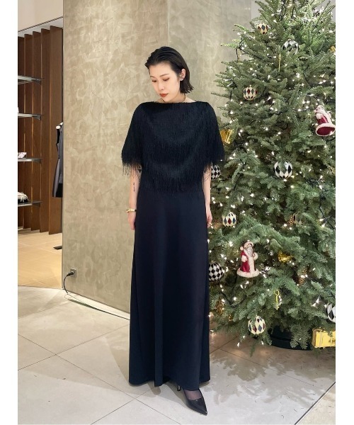 ESTNATION(エストネーション)の「ESSENCEOFLUXURY / ウエストリブジャージータイトスカート(スカート・レディース・ブラック・38/36)」の10枚目の写真