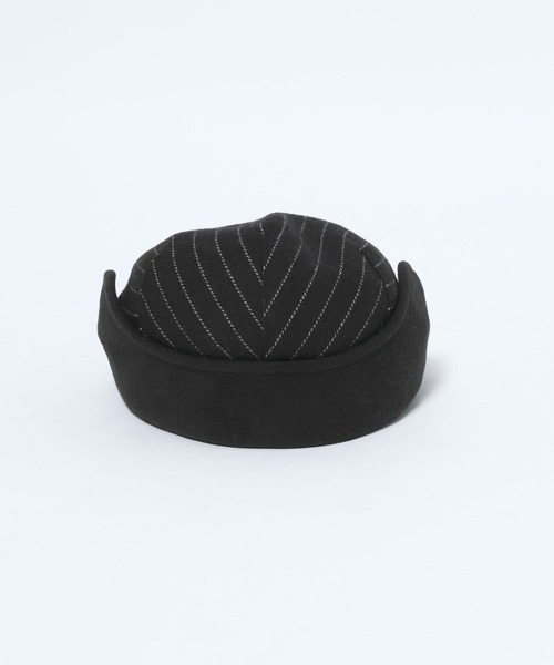 JEANASIS（ジーナシス）の「イヤーフラップツキハンチング/610226（ハンチング/ベレー帽・レディース・ブラック/グレー・FREE）」の6枚目の写真