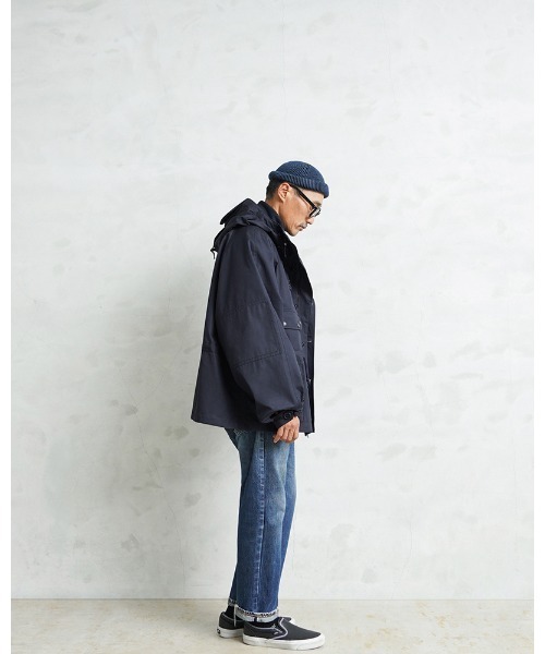 WAIPER.inc（ワイパーインク）の「WAIPER.inc イギリス軍 ROYAL NAVY ベンタイル パーカ フルオープン 日本製【WP150】（ミリタリージャケット・メンズ・ネイビー・M/S/L/XL）」の7枚目の写真