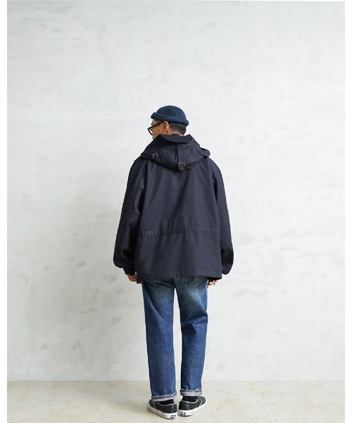 WAIPER.inc（ワイパーインク）の「WAIPER.inc イギリス軍 ROYAL NAVY ベンタイル パーカ フルオープン 日本製【WP150】（ミリタリージャケット・メンズ・ネイビー・M/S/L/XL）」の8枚目の写真