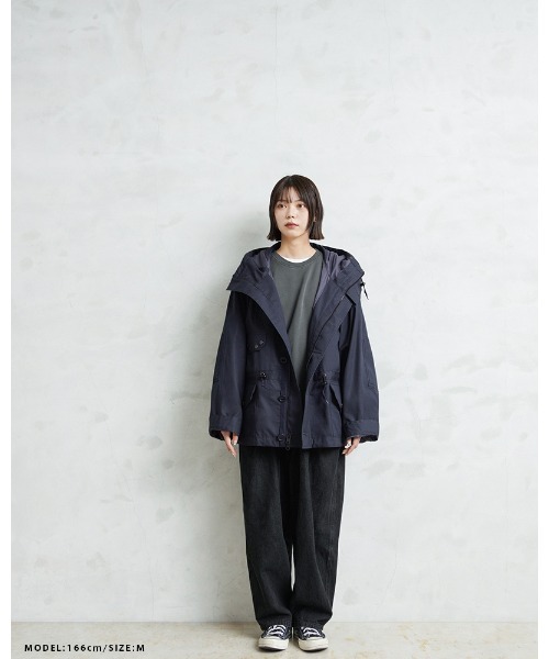 WAIPER.inc（ワイパーインク）の「WAIPER.inc イギリス軍 ROYAL NAVY ベンタイル パーカ フルオープン 日本製【WP150】（ミリタリージャケット・メンズ・ネイビー・M/S/L/XL）」の11枚目の写真