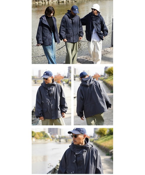 WAIPER.inc（ワイパーインク）の「WAIPER.inc イギリス軍 ROYAL NAVY ベンタイル パーカ フルオープン 日本製【WP150】（ミリタリージャケット・メンズ・ネイビー・M/S/L/XL）」の19枚目の写真