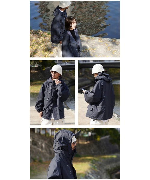 WAIPER.inc（ワイパーインク）の「WAIPER.inc イギリス軍 ROYAL NAVY ベンタイル パーカ フルオープン 日本製【WP150】（ミリタリージャケット・メンズ・ネイビー・M/S/L/XL）」の21枚目の写真