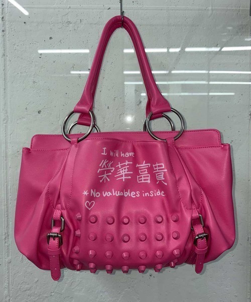 SCULPTOR(スカルプター)の「Millionaire Tote Bag(ショルダーバッグ・レディース・ホワイト/ピンク・FREE)」の8枚目の写真