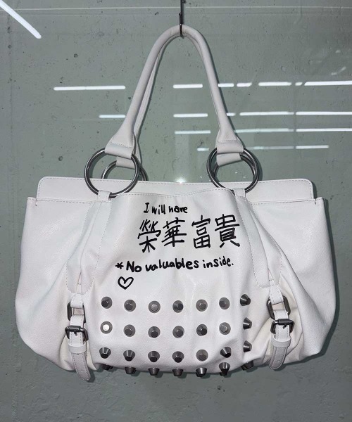 SCULPTOR(スカルプター)の「Millionaire Tote Bag(ショルダーバッグ・レディース・ホワイト/ピンク・FREE)」の15枚目の写真