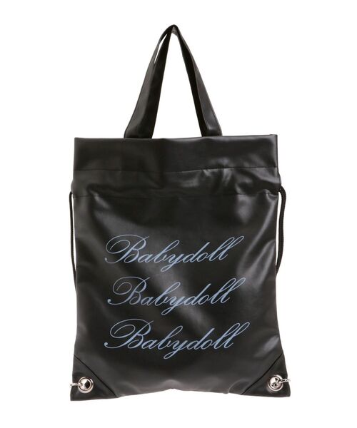 jouetie（ジュエティ）の「2WAYロゴナップサック チェック柄（トートバッグ・レディース・シルバー/ピンク/アイボリー/レッド/ブラック/ブラウン・FREE）」の21枚目の写真