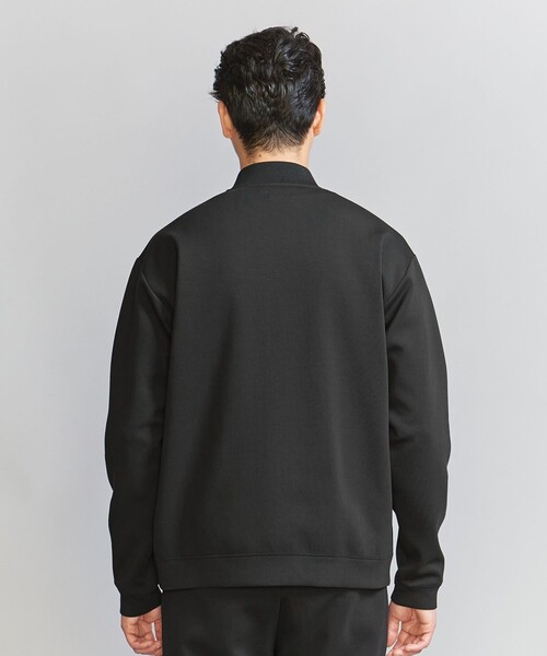 BEAUTY&YOUTH UNITED ARROWS(ビューティーアンドユースユナイテッドアローズ)の「【WEB限定 WARDROBE SMART】ダブルニット ジップブルゾン/セットアップ対応【抗菌・防臭】(ブルゾン・メンズ・ダークグレー/ブラック/オリーブ/グレー・S/M/L/XL)」の20枚目の写真