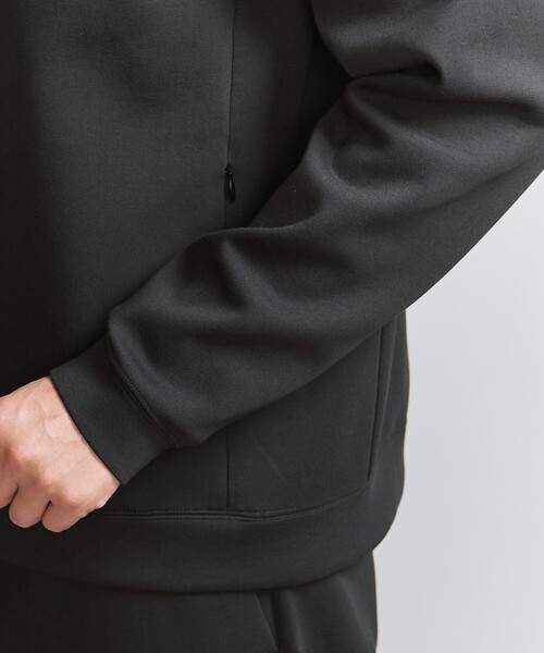 BEAUTY&YOUTH UNITED ARROWS(ビューティーアンドユースユナイテッドアローズ)の「【WEB限定 WARDROBE SMART】ダブルニット ジップブルゾン/セットアップ対応【抗菌・防臭】(ブルゾン・メンズ・ダークグレー/ブラック/オリーブ/グレー・S/M/L/XL)」の22枚目の写真