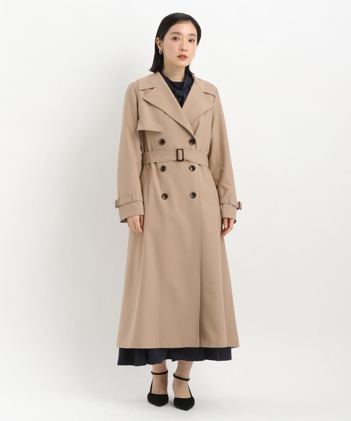Andemiu(アンデミュウ)の「バックデザイントレンチコート636657(トレンチコート・レディース・ベージュ/ネイビー・FREE)」の15枚目の写真