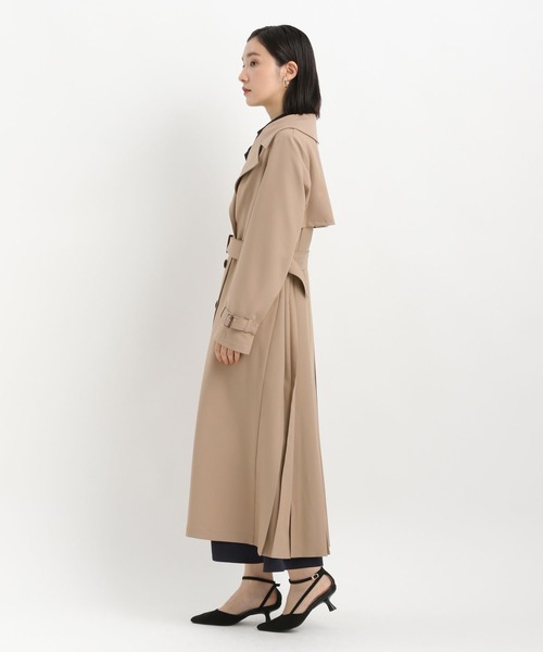 Andemiu（アンデミュウ）の「バックデザイントレンチコート636657