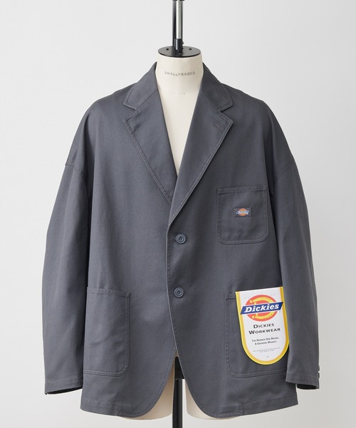 SHINYAKOZUKA(シンヤコヅカ)の「HIS JK WITH DICKIES(ISSUE#8)(テーラードジャケット・メンズ・ネイビー/チャコールグレー/ブラック/カーキ・LARGE/MEDIUM/SMALL/X-SMALL)」の3枚目の写真