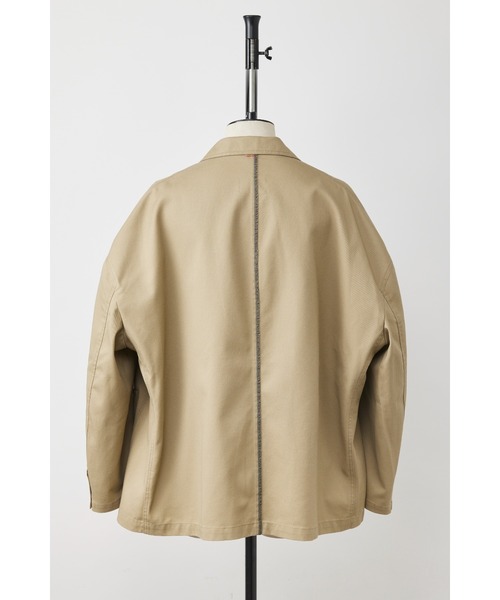 SHINYAKOZUKA(シンヤコヅカ)の「HIS JK WITH DICKIES(ISSUE#8)(テーラードジャケット・メンズ・ネイビー/チャコールグレー/ブラック/カーキ・LARGE/MEDIUM/SMALL/X-SMALL)」の22枚目の写真